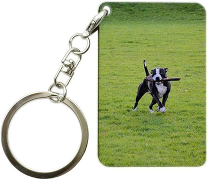 Personalized Crystal Photo Keychain Gift